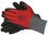 HaWe Handschuh Nylotex Rot-Schwarz Größe 9