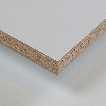 Ral 9003 25 mm Holzplatte beschichtet weiß Größe bis 1,5 m² mit ABS-Kante 