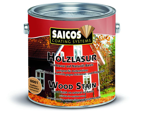 Saicos Holzschutzlasur Nussbaum 0081 0,75 l