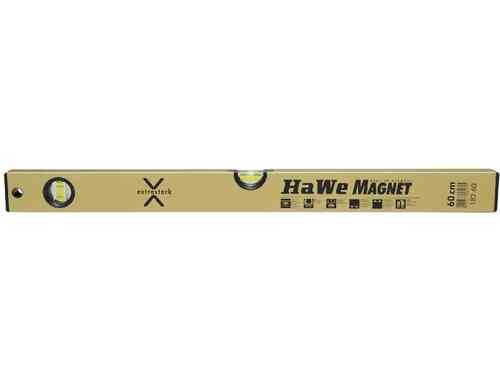 HaWe Alu-Wasserwaage mit Magnet 100 cm